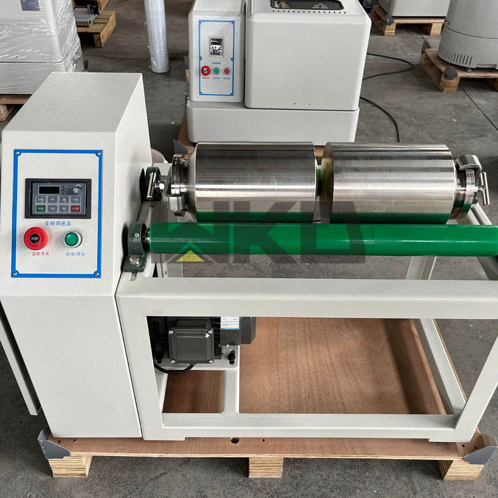 Two Position Lab Roller Ball Mill